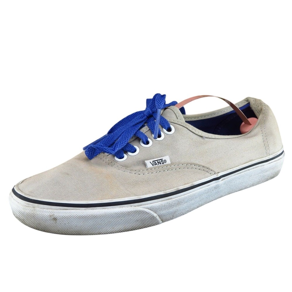 VANS Size 9‎ M Gray/Brown Skateboarding Shoes Fabric Women